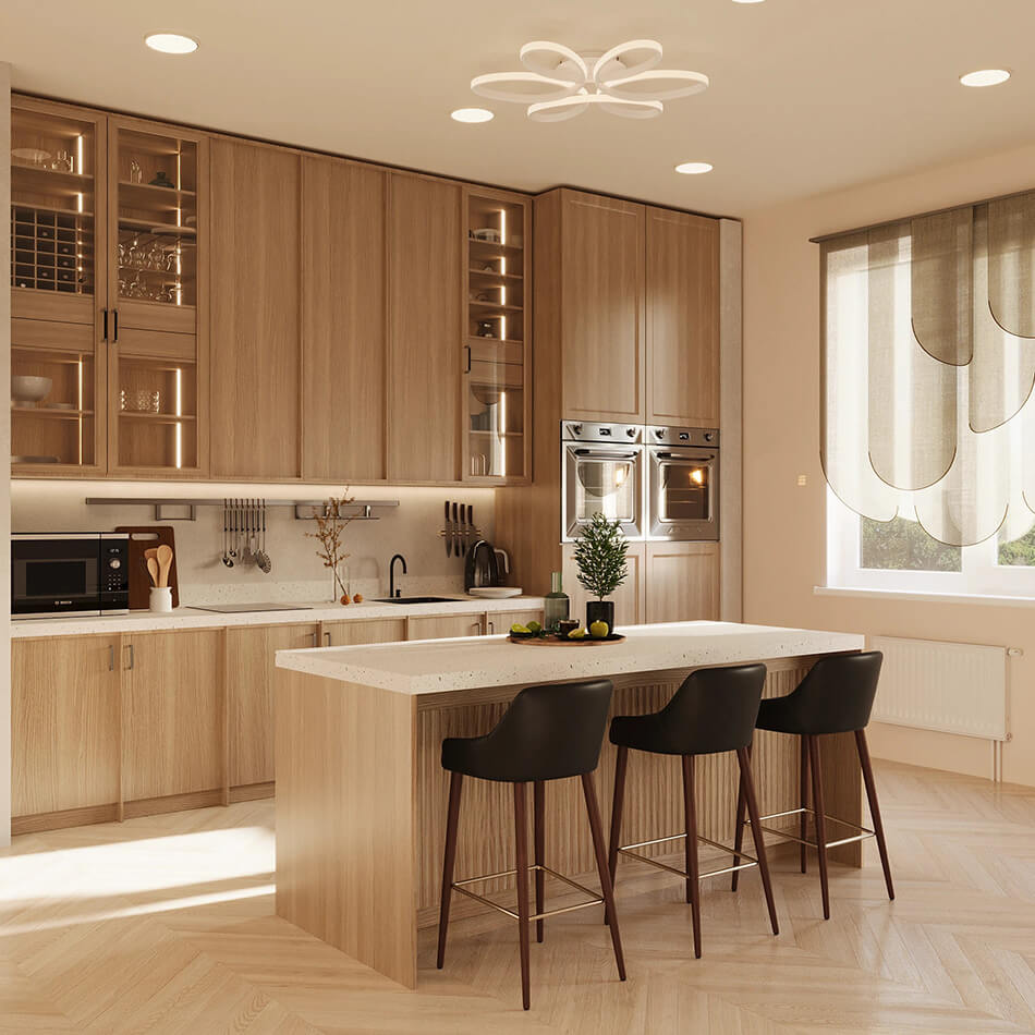 Cách xác định hướng bếp nhà hướng tây