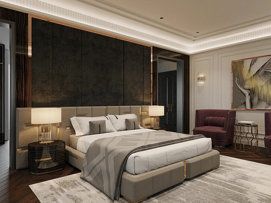 hướng giường ngủ