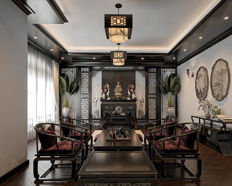 Kích thước phòng thờ biệt thự