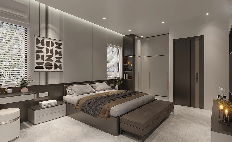 Lưu ý đặt hướng giường ngủ