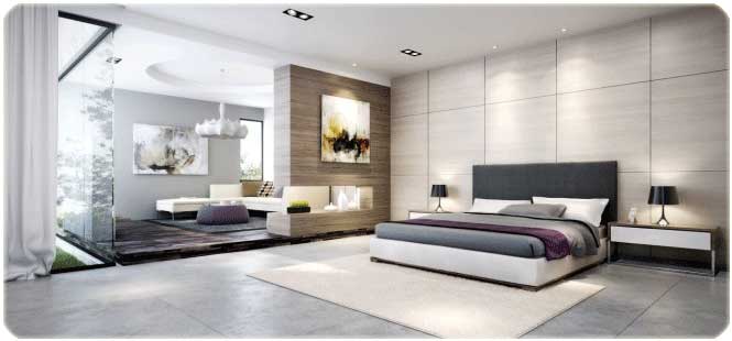 Không gian phòng ngủ của căn hộ có thể đa dạng tuỳ theo ý thích của chủ nhân căn phòng