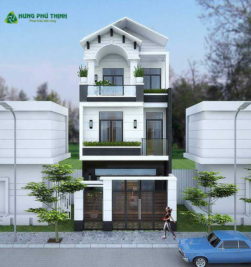 15 mẫu nhà 3 tầng đẹp mặt tiền 5m  Xây Dựng Thịnh Phát