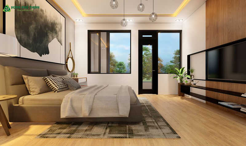 Phòng ngủ - Thiết kế nhà kết hợp spa