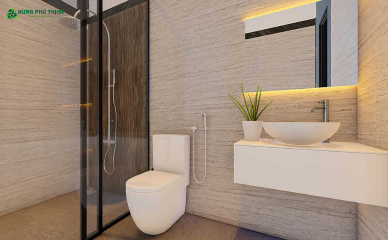 Phòng tắm - Thiết kế nhà kết hợp spa