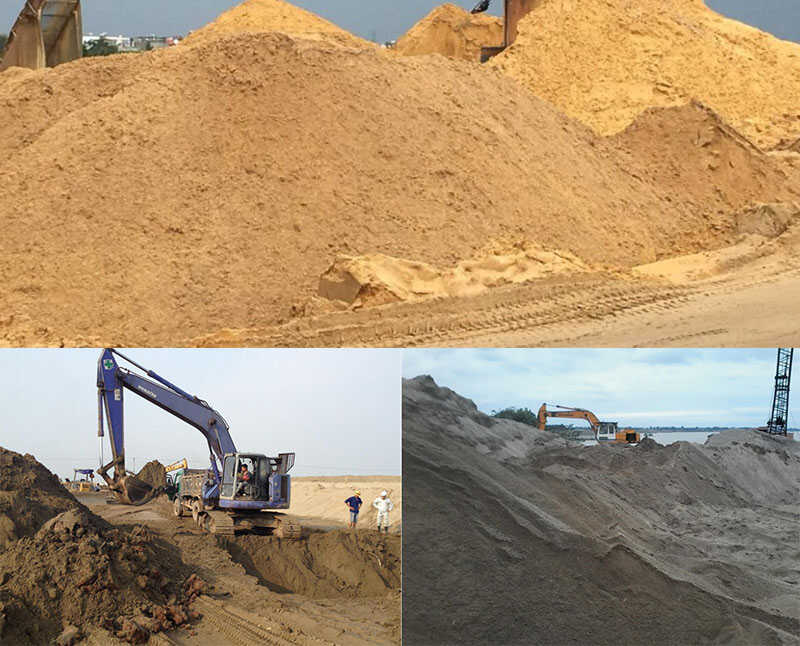 Phân loại cát xây dựng