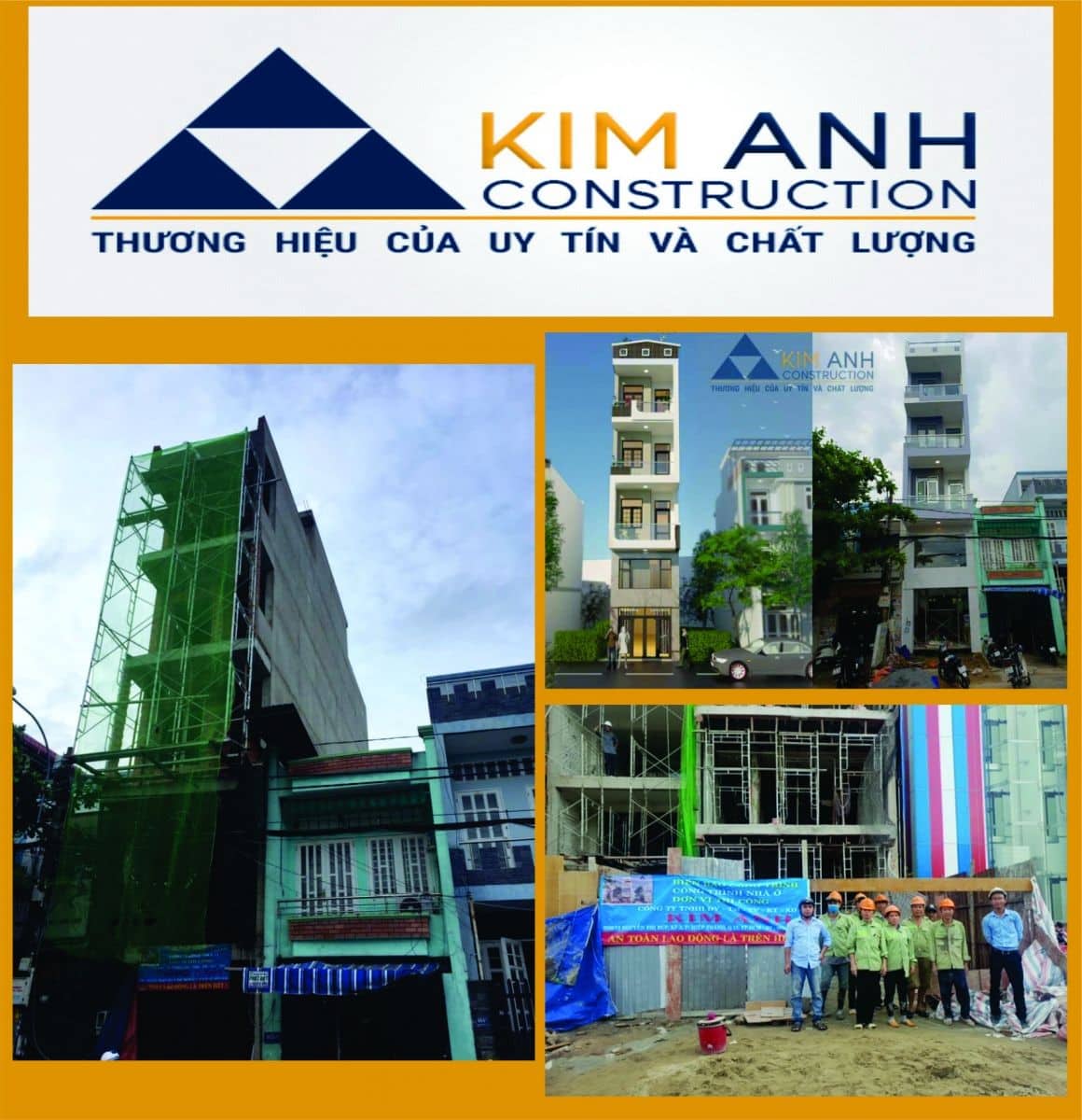 Xây Dựng Kim Anh - Chuyên xây nhà trọn gói giá rẻ, chất lượng Quận 12