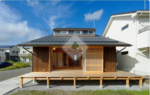 Nhà gỗ trệt phong cách Nhật Bản
