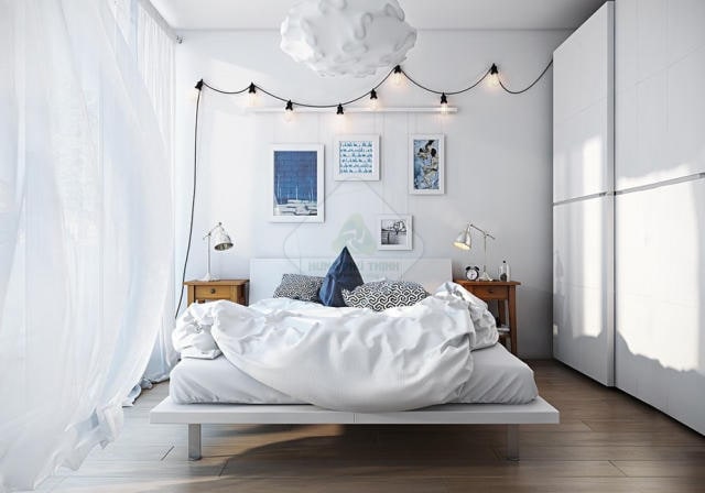 Phòng ngủ phong cách Scandinavian - Lưu ý khi thiết kế, xây, cải tạo phòng ngủ đẹp