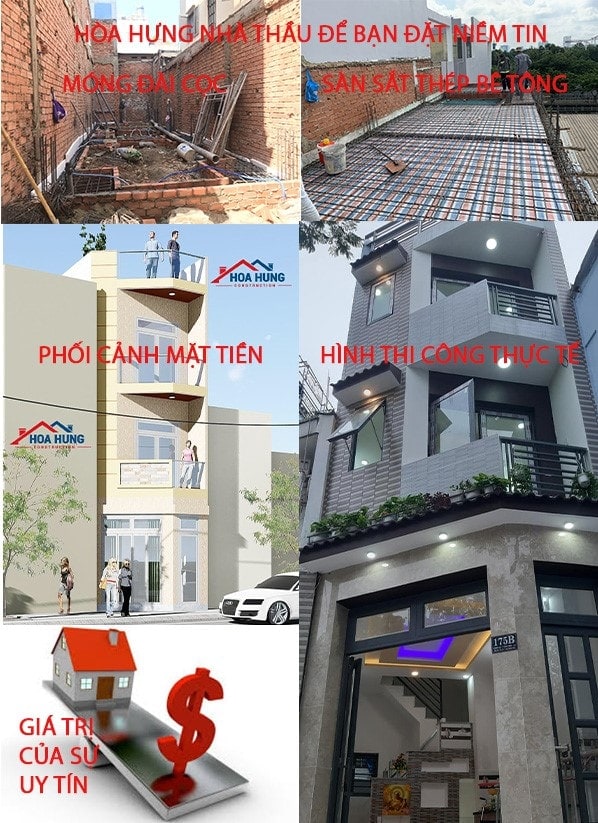 Công Ty Xây Dựng Hòa Hưng - Nhận xây nhà tại Tân Phú giá rẻ, uy tín