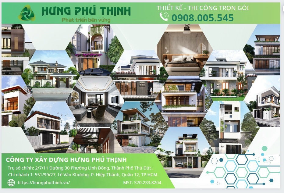 Hưng Phú Thịnh - Công ty xây dựng uy tín tại HCM