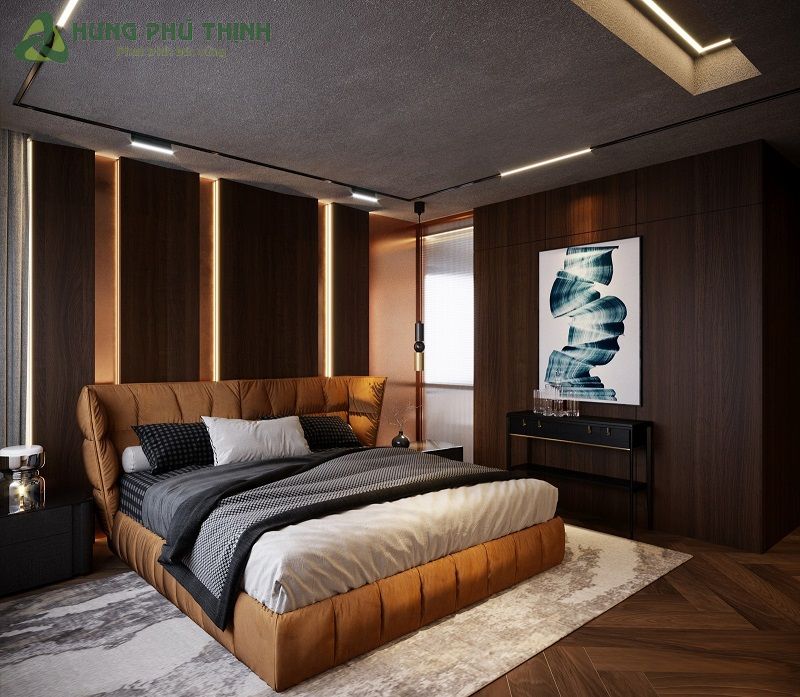 Mẫu phòng ngủ luxury penhouse (mẫu 3)