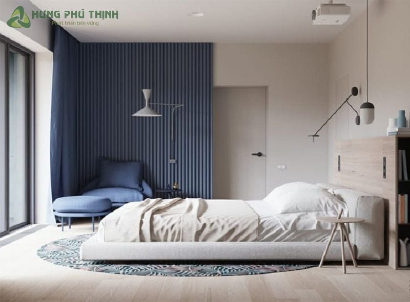 Phòng ngủ phong cách tối giản -Minimalism (Mẫu 4)