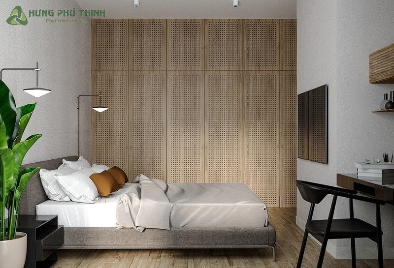 Phòng ngủ phong cách tối giản -Minimalism (Mẫu 5)