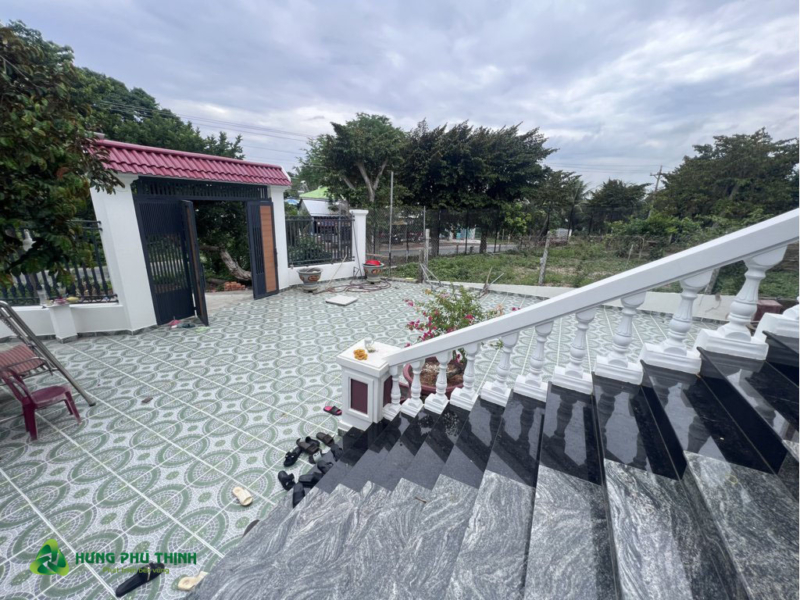Xây trọn gói biệt thự vườn cấp 4 mái Thái 200m2 - Ngoại thất