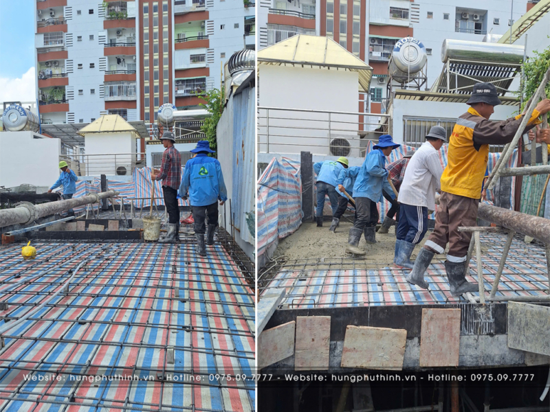 Thi công trọn gói trụ sở chính công ty Hưng Phú Thịnh